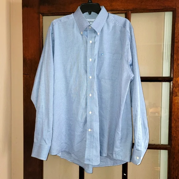 Southern Tide Men's Size Large Classic Button Down collar shirt - Picture 1 of 7